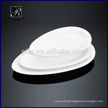 Ceramic plate dinner ware oval plate